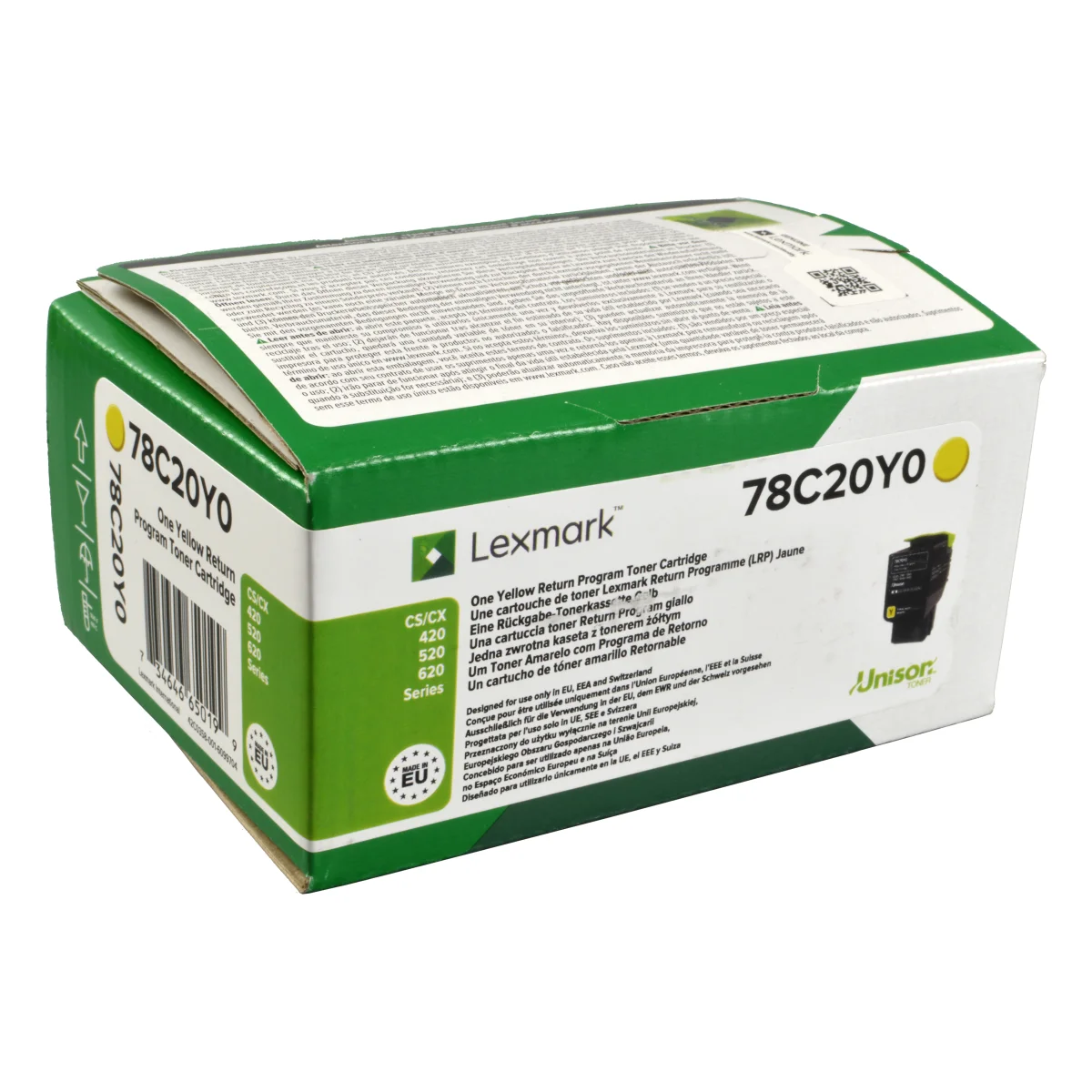 Lexmark Toner 1.400 Seiten (78C20Y0) Lexmark Toner 1.400 Seiten (78C20Y0)