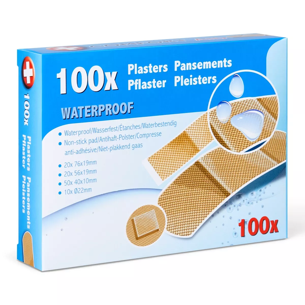 Pflaster Wasserfest – 100 tlg 