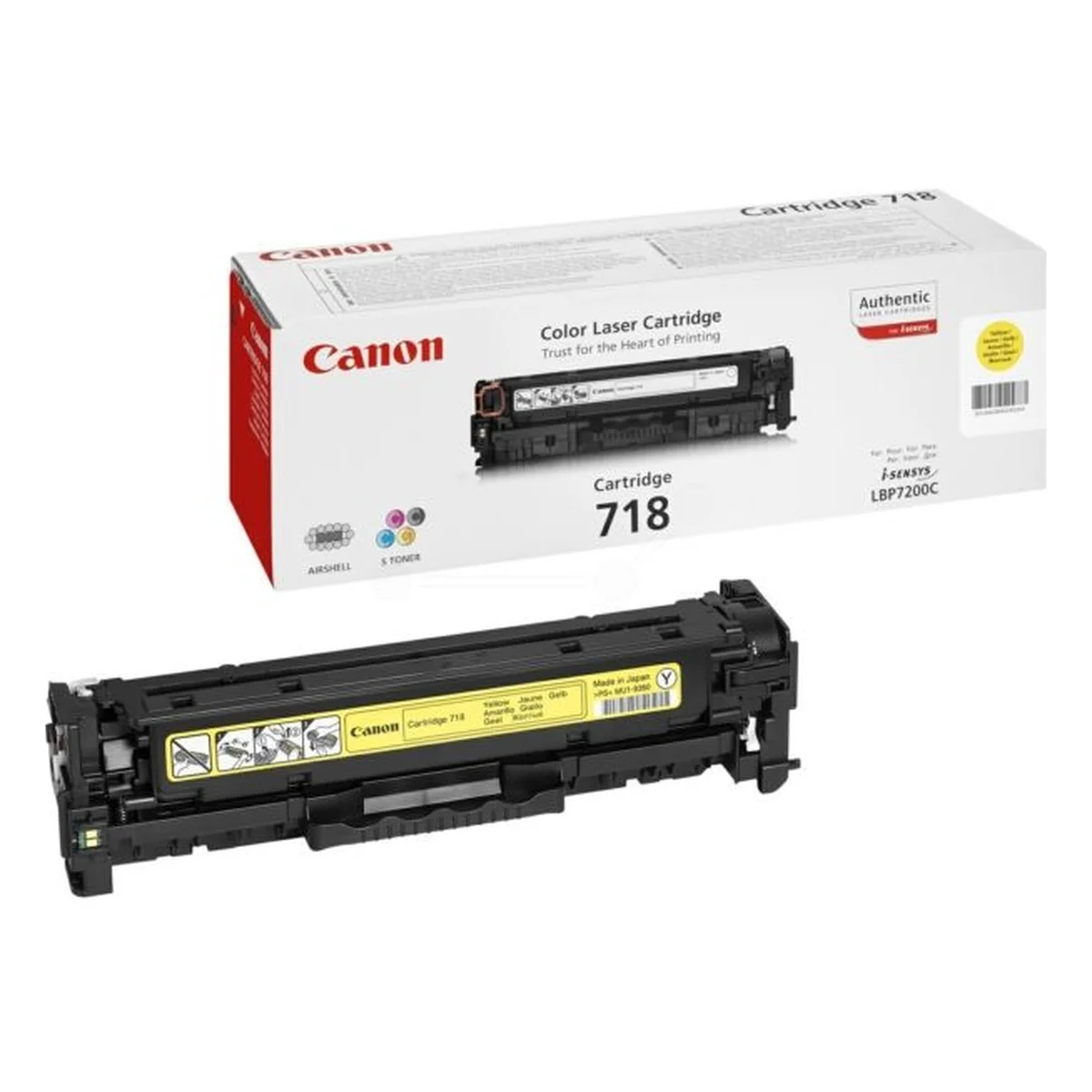 Canon 718Y Toner gelb 2.900 Seiten (2659B002)
