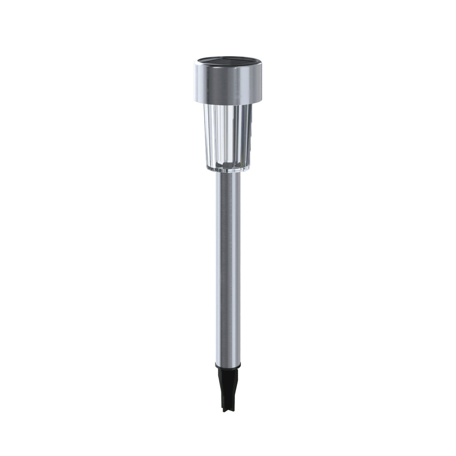 Aigostar LED Solar Außenleuchte, silber