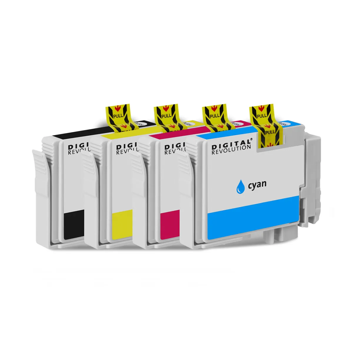 Digital Revolution alternative Patrone Tinte Epson C13T10G14010 (604) schwarz cyan magenta gelb