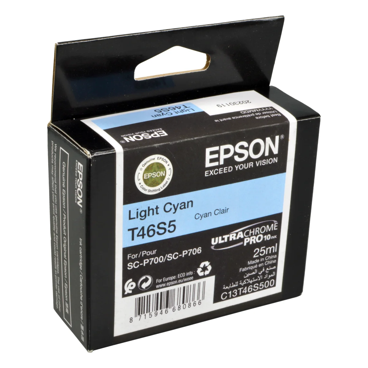 Epson Tinte C13T46S500  T46S5  light cyan