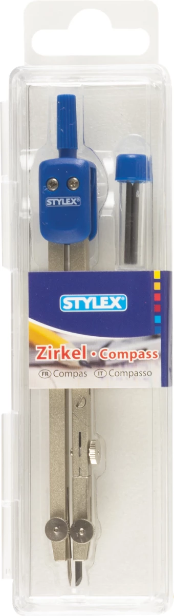 Stylex Zirkel ,Schulzirkel, mit Minendose