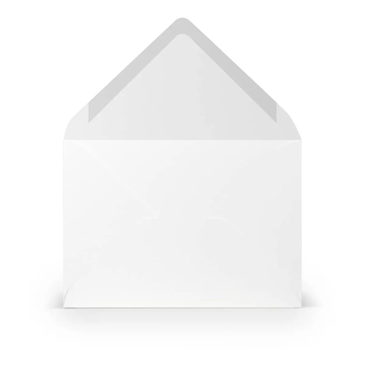 Rössler Papier Coloretti Briefumschläge - C6, 5 Stück, weiß
