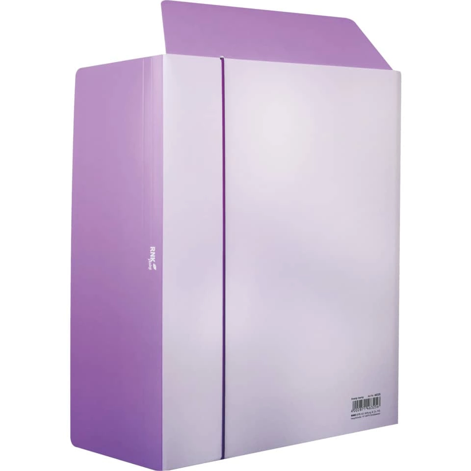 RNK Verlag Zeichenmappe frosty berry - A4, 3 Klappen mit Gummizug, Karton