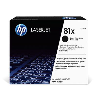 HP Toner '81X' schwarz 25.000 Seiten