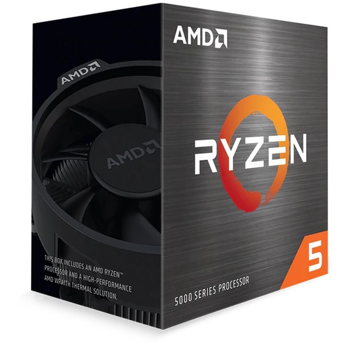 AMD AM4 Ryzen 5 6 Box 5600X 3,7GHz MAX Boost 4,6GHz 6xCore 35MB 65W with Wraith Stealth Cooler
