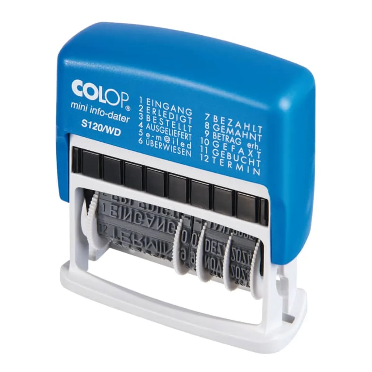 COLOP Mini-Dater - Datumstempel mit 12 Texten