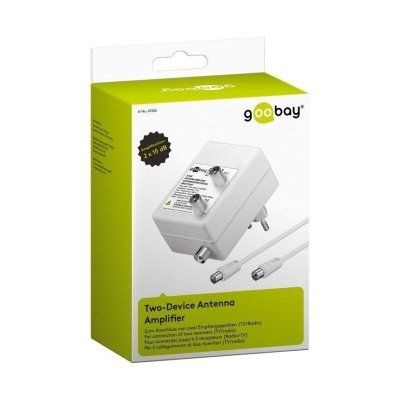Goobay Zweigeräte-Antennenverstärker (DVB-T / DVB-T2 / DVB-C)