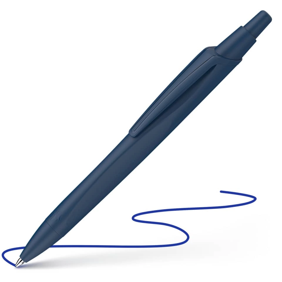 Kugelschreiber Reco - M, tiefblau/blau