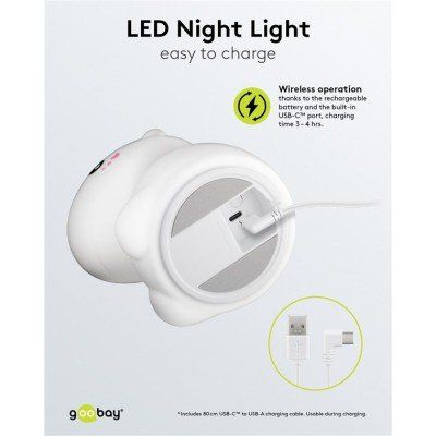 Goobay LED-Nachtlicht “Einhorn“