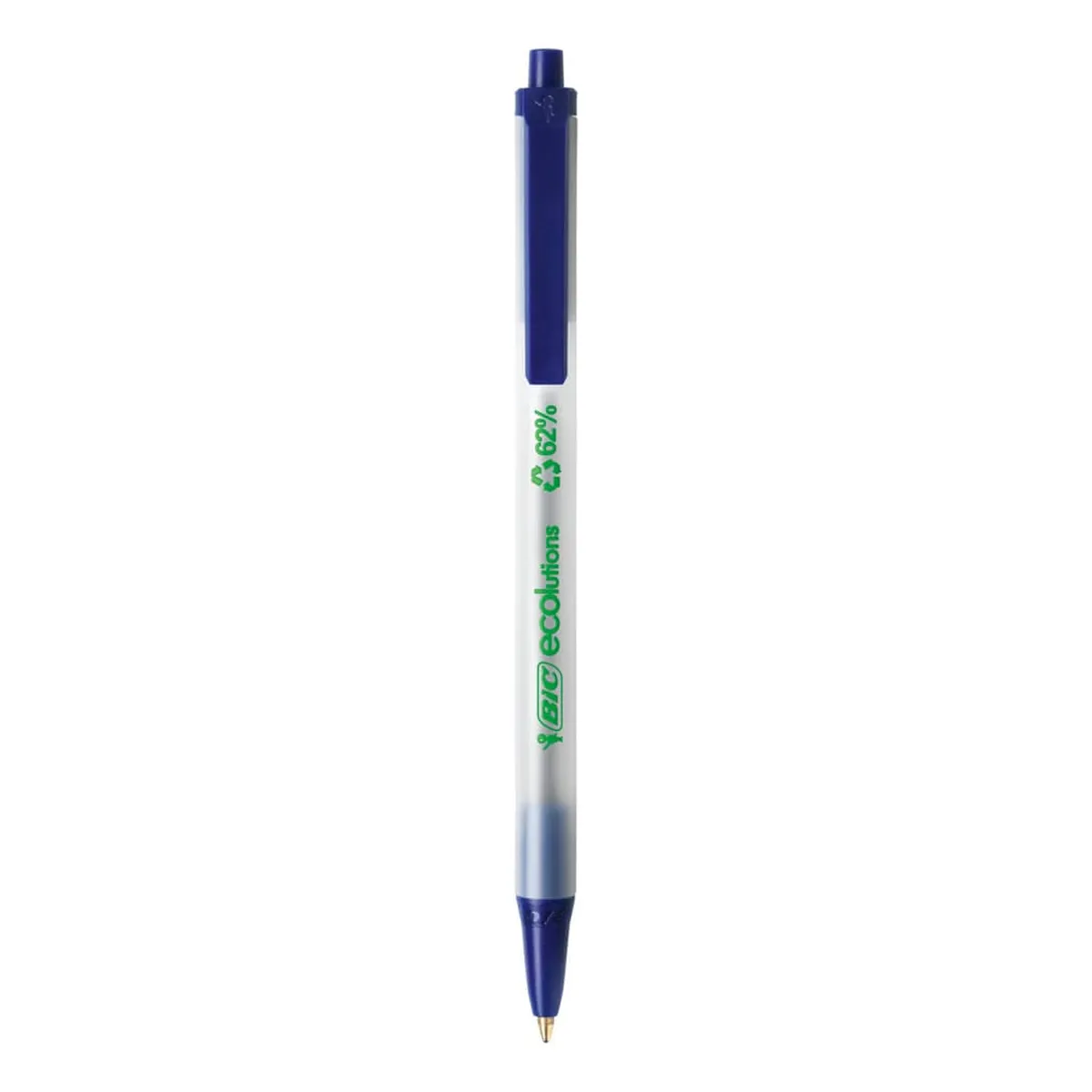 BiC Druckkugelschreiber ECOlutions® Clic Stic - 0,4 mm, blau