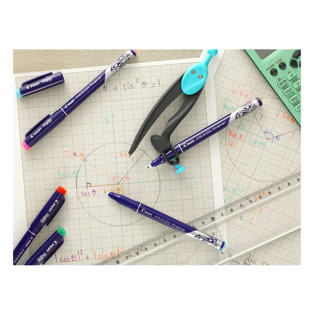 Pilot Fineliner FriXion - 0,45 mm, pink, radierbar