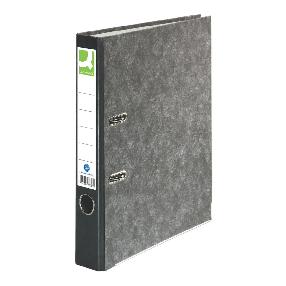 Q-Connect Wolkenmarmor-Ordner - A4, 50 mm, schwarz