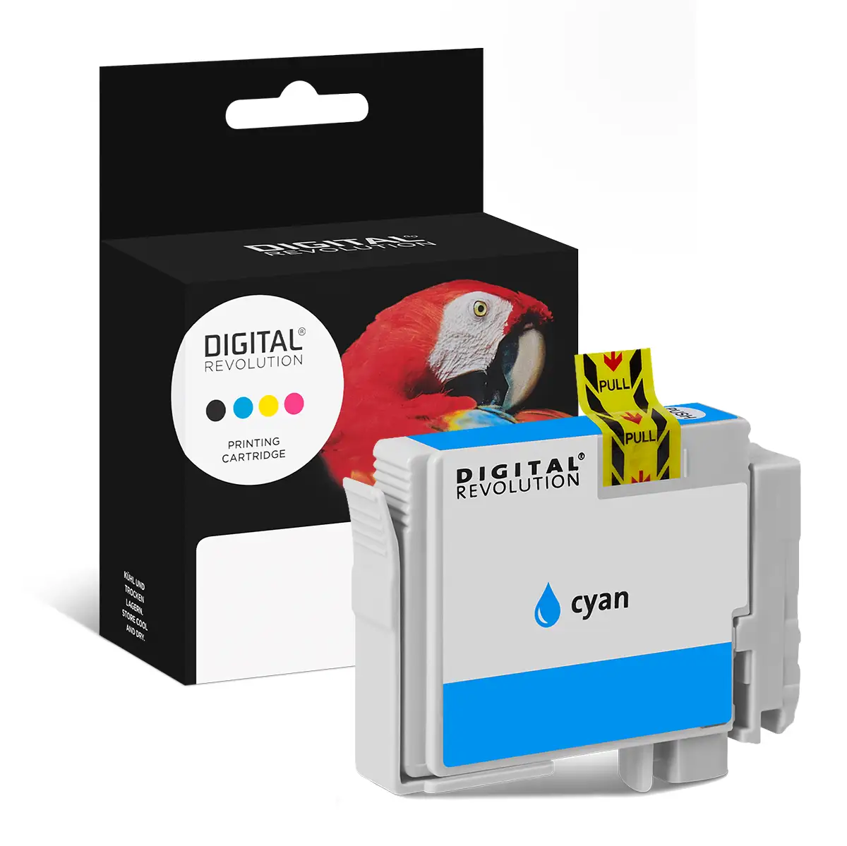 Epson 27 - alternative Patrone 'cyan' 14,6 ml - Digital Revolution