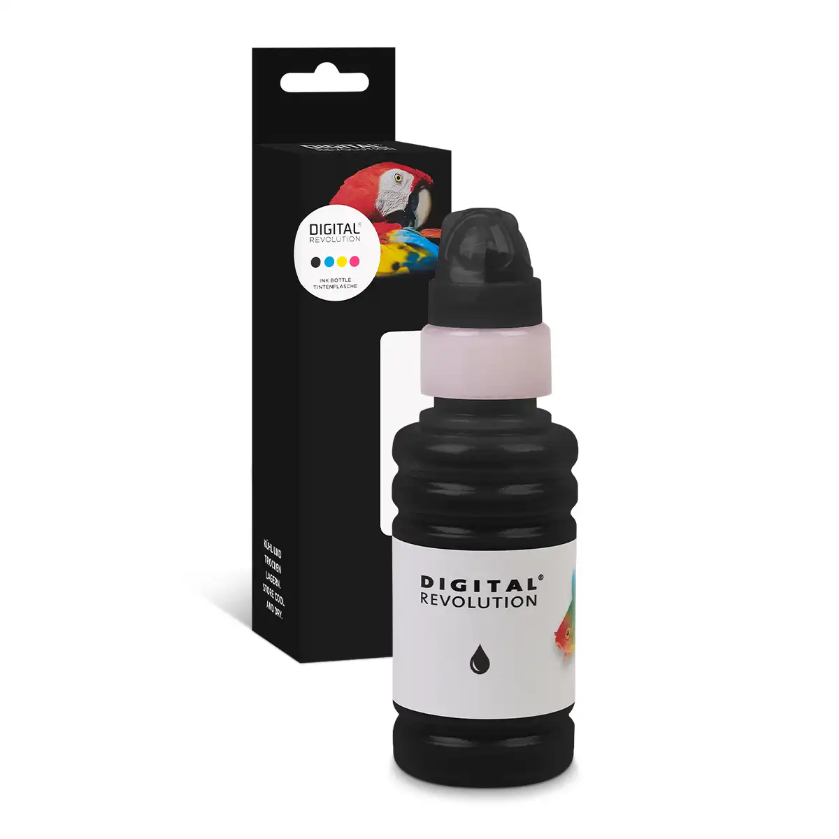 Canon GI-590 BK - alternative Tinte 'schwarz' 140 ml - Digital Revolution