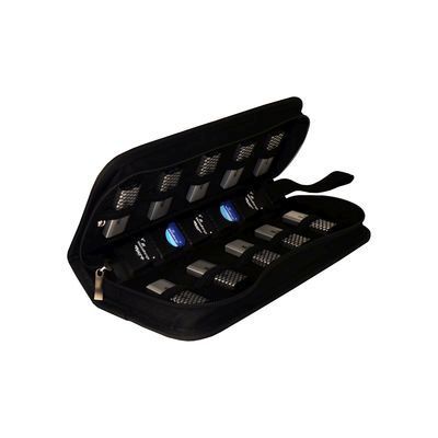 Flashdrive-Mappe für 10 USB-Sticks und 5 SD-Karten