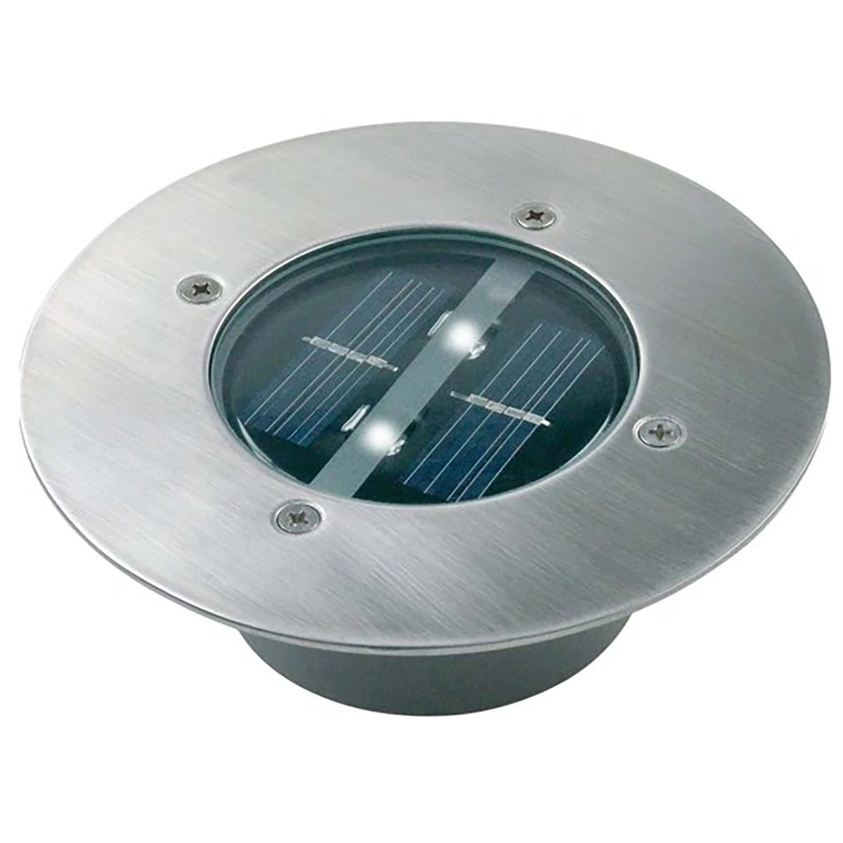 Ranex Solar-Bodenstrahler 2 LED Rund