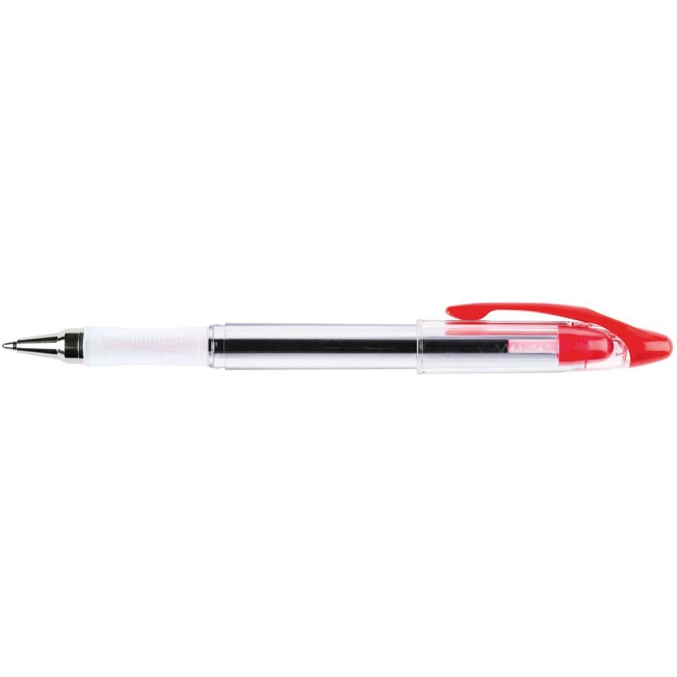 Kugelschreiber Delta, 0,7 mm, rot