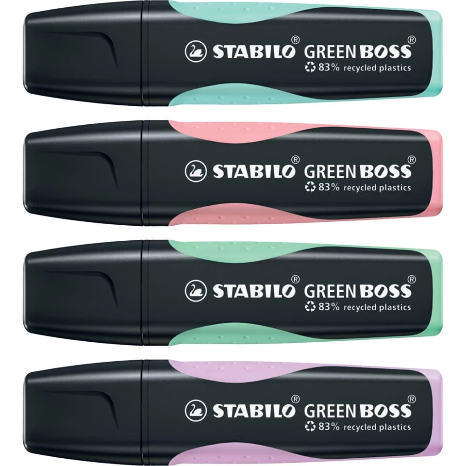 Textmarker STABILO® GREEN BOSS® Pastel, zartes Türkis