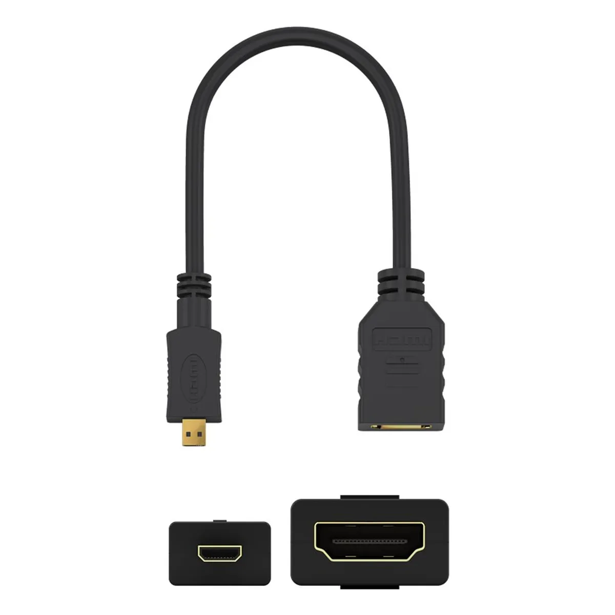 Goobay Micro HDMI™ / HDMI™-Adapter