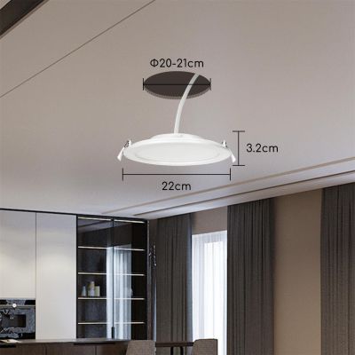Aigostar Smart LED Einbaustrahler 18W 205mm