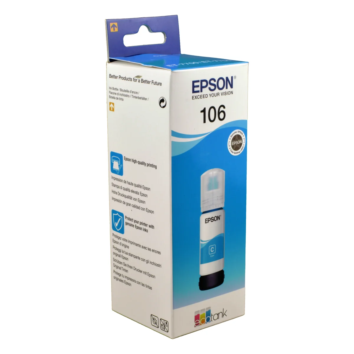 Epson Nachfülltinte C13T00R240 cyan 106