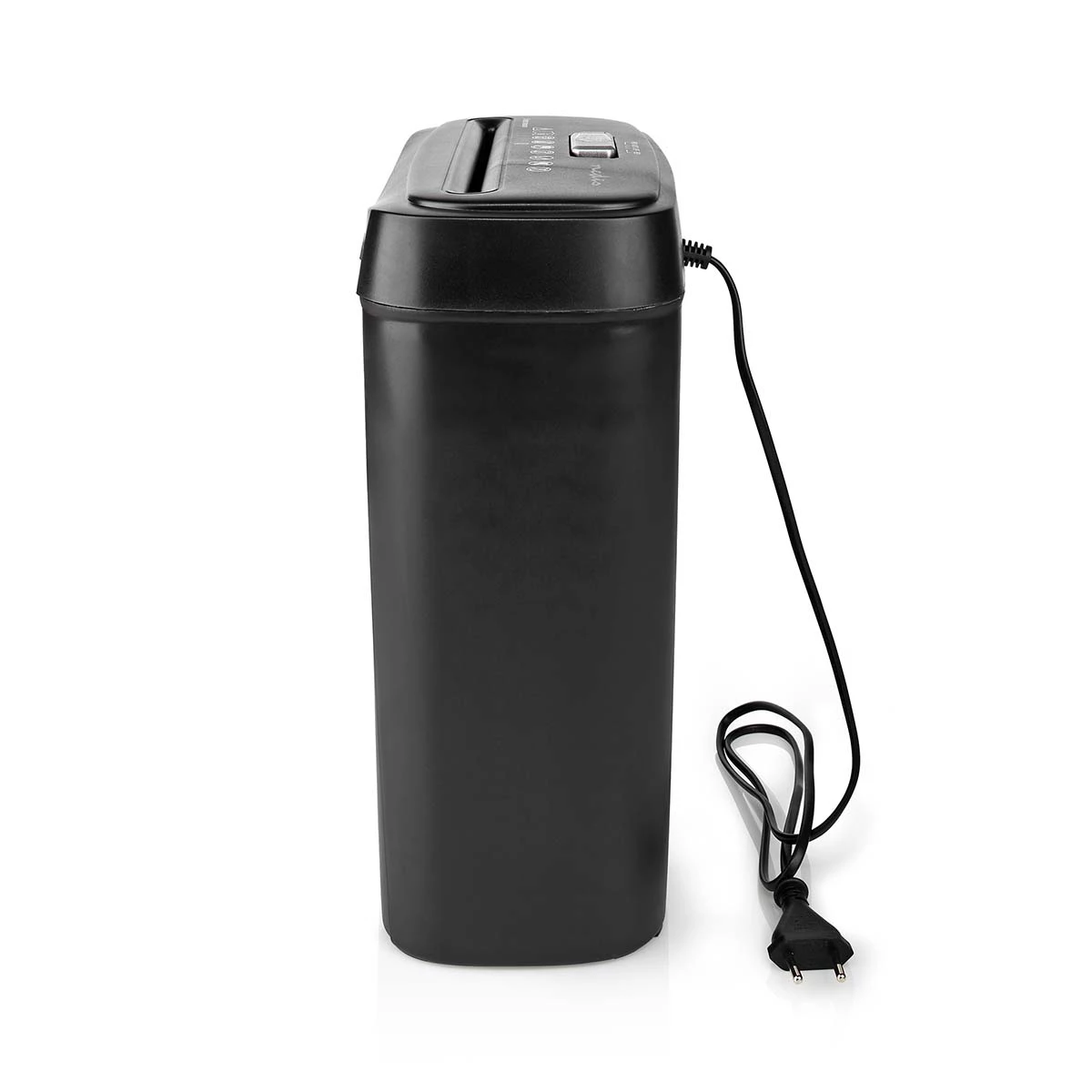 Nedis Aktenvernichter 10 Liter schwarz