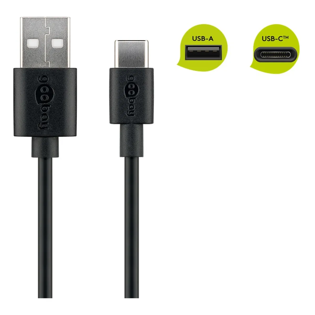 Goobay USB-C™ Lade- und Synchronisationskabel