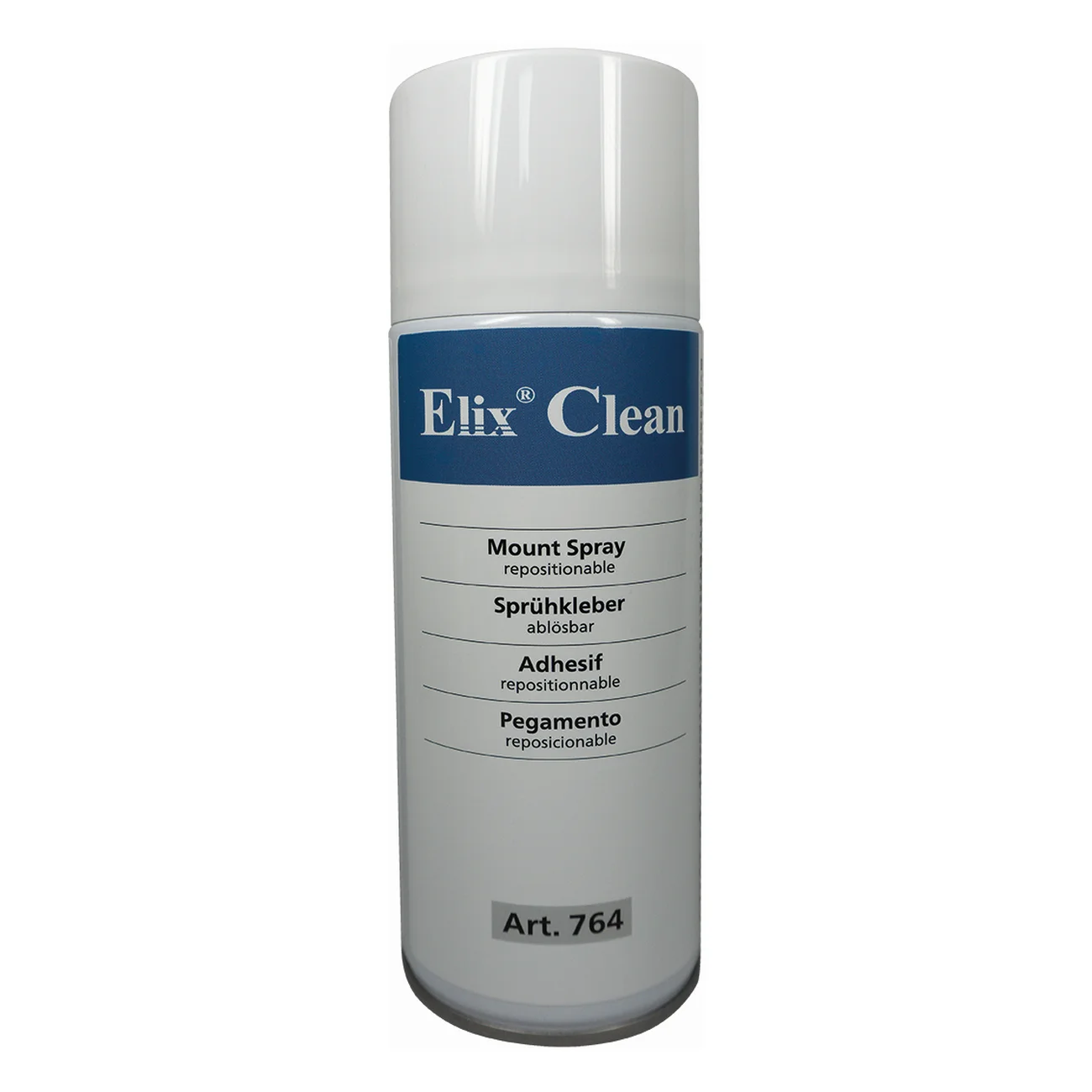 Elix Wiederablösbarer Sprühkleber - transparent, nicht permanent 400 ml