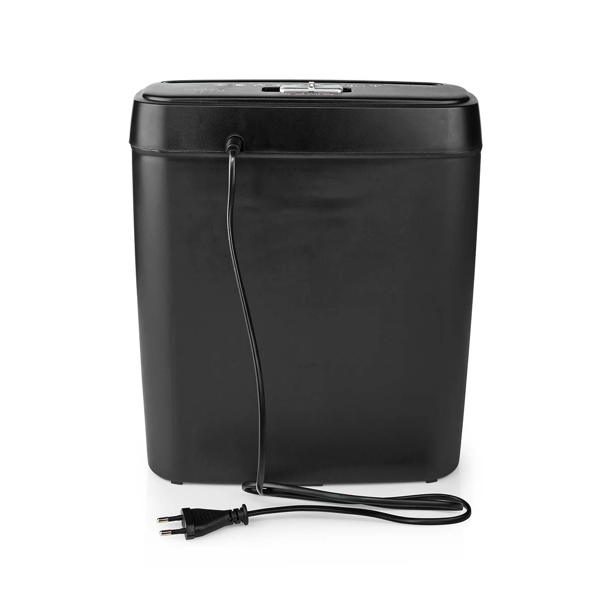 Nedis Aktenvernichter 10 Liter schwarz