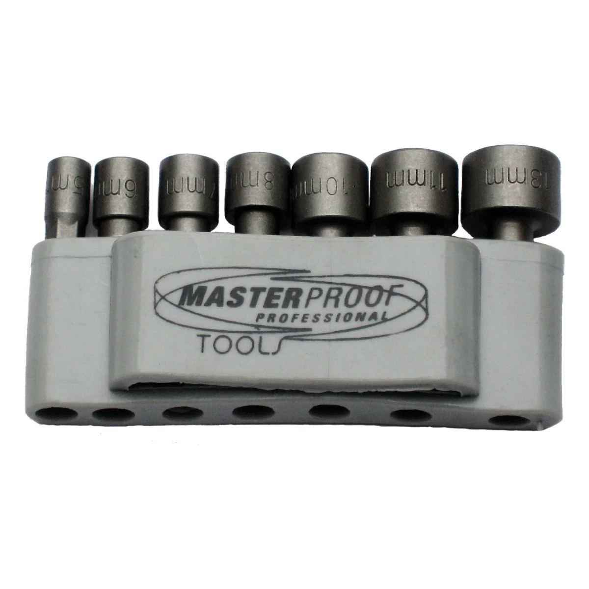 Masterproof Stecknüsse f. Akkuschrauber 5-6-7-8-10-11-13 mm Masterproof Stecknüsse f. Akkuschrauber 5-6-7-8-10-11-13 mm