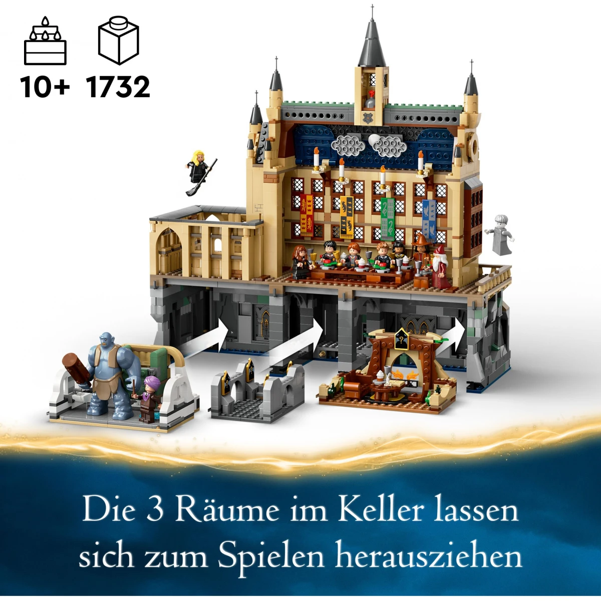 LEGO® Harry Potter Schloss Hogwarts: Die Große Halle 76435 LEGO® Harry Potter Schloss Hogwarts: Die Große Halle 76435