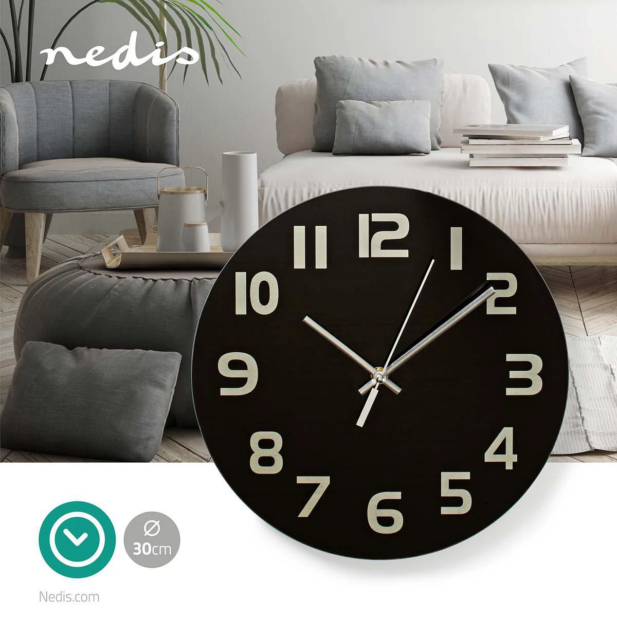 Nedis Wanduhr