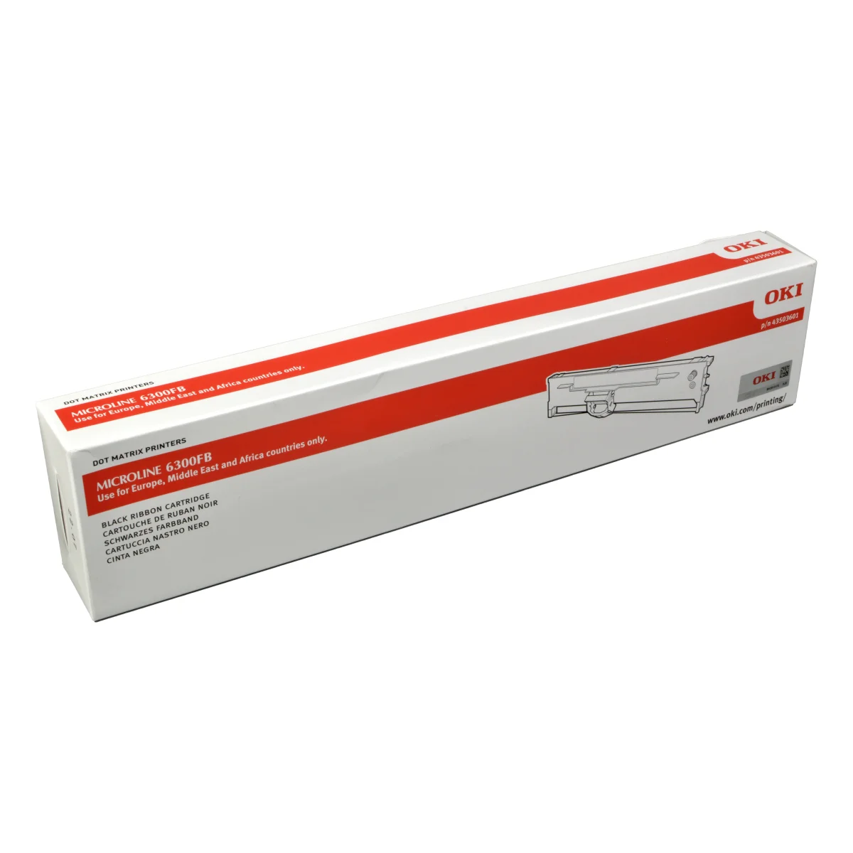 Hersteller-Farbband Nylon schwarz 4 Mio