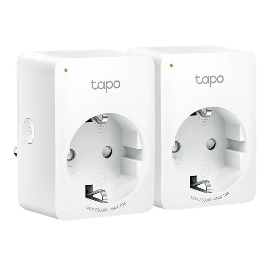 Home Steckdose TP-LINK Tapo P100 (2-Pack) - Smart-Stecker - WLAN