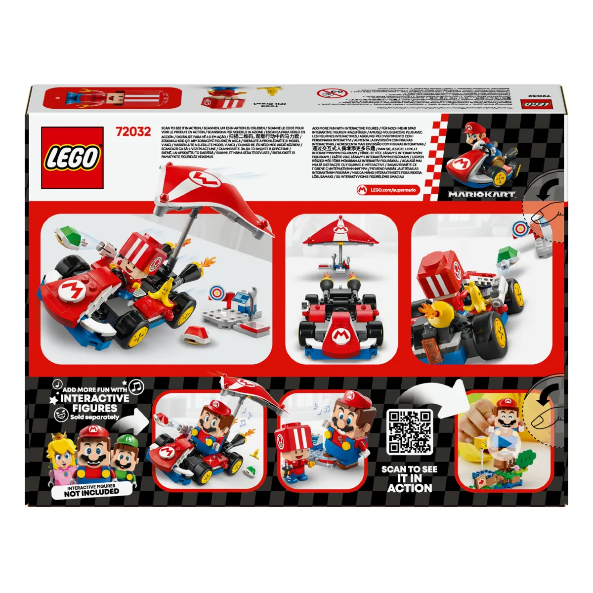 LEGO® Super Mario Mario Kart – Standard–Kart 72032 LEGO® Super Mario Mario Kart – Standard–Kart 72032