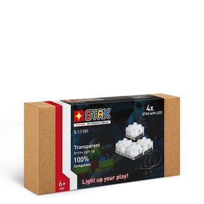 LIGHT STAX® Erweiterungs Pack -LED Bausteine - LEGO®-kompatibel