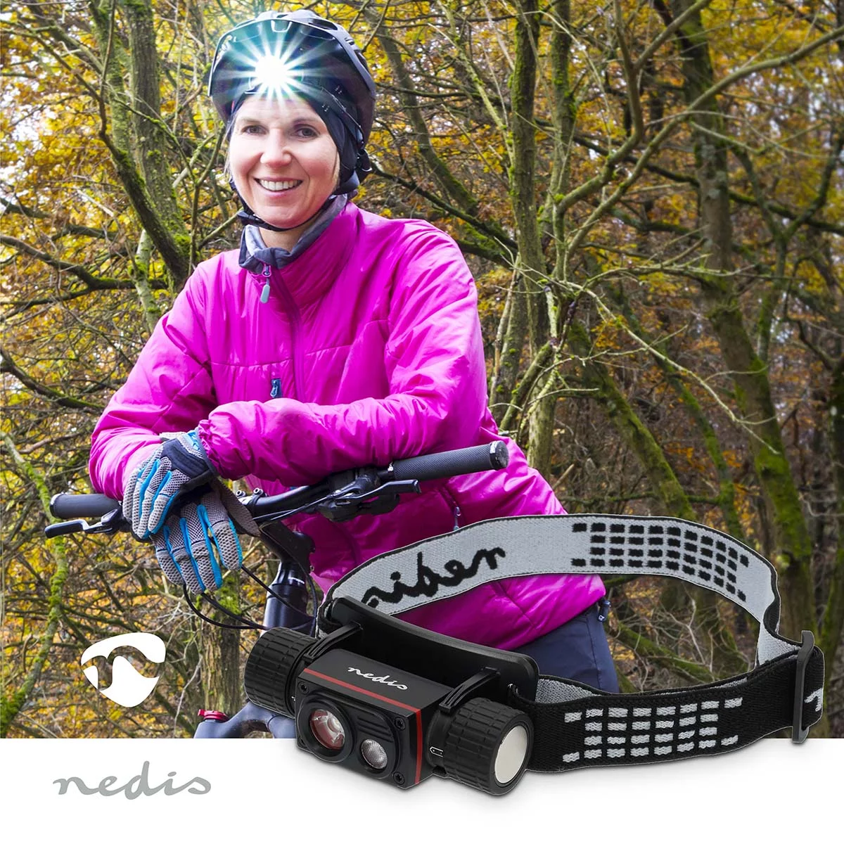 Nedis LED Stirnlampe 1000 Lumen