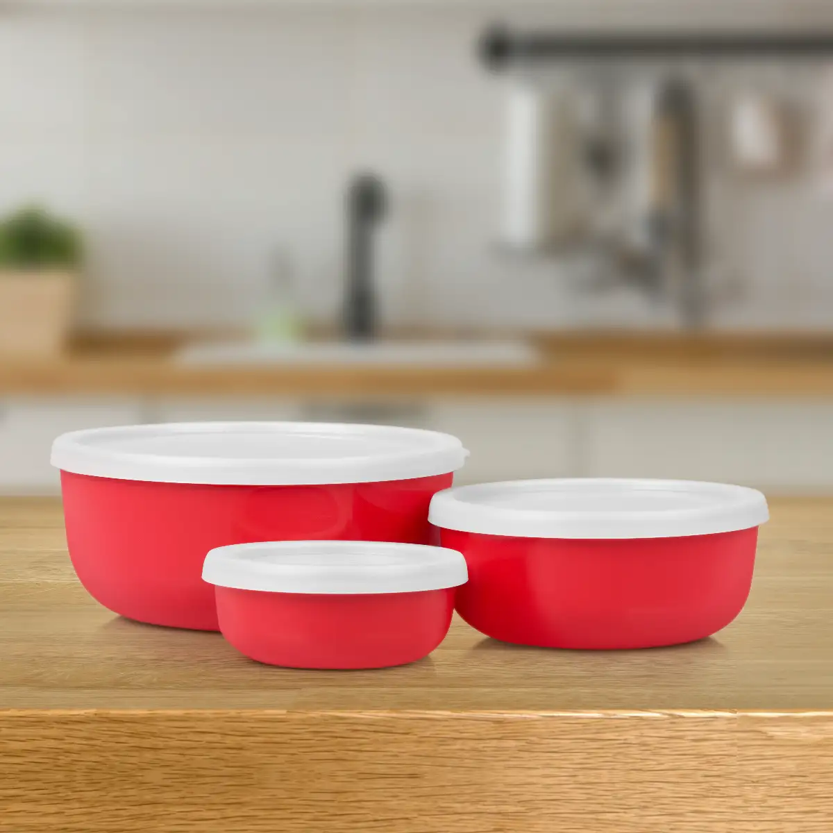Mepal  lumina 3-teilig, nordic red