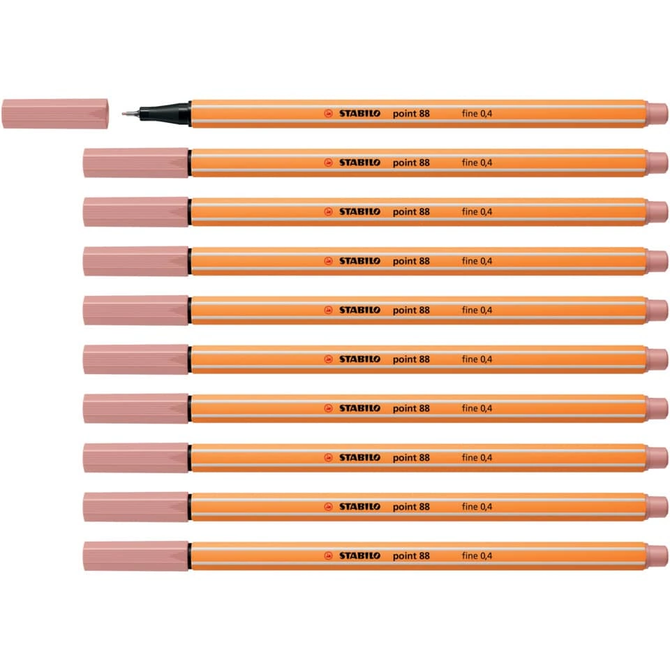 STABILO Fineliner - point 88 - rouge