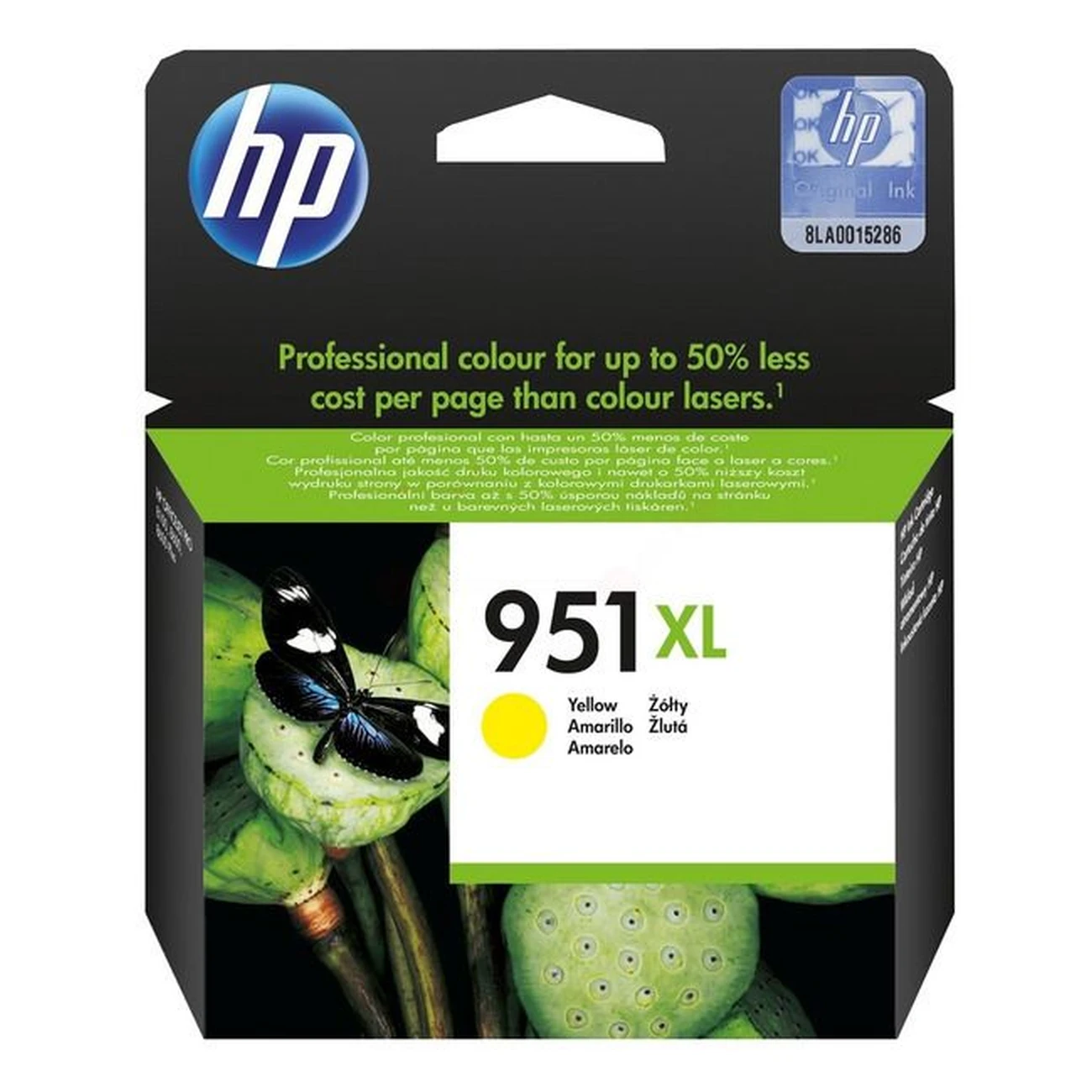 Druckerpatrone HP 951XL gelb 17 ml | 1.500 Seiten (CN048AE)