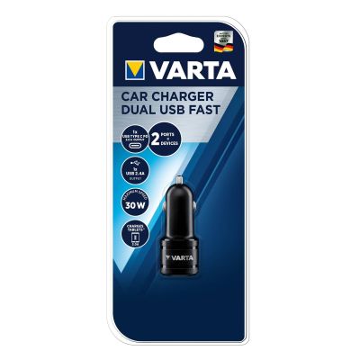 Varta Dual USB-Autoladegerät 30W