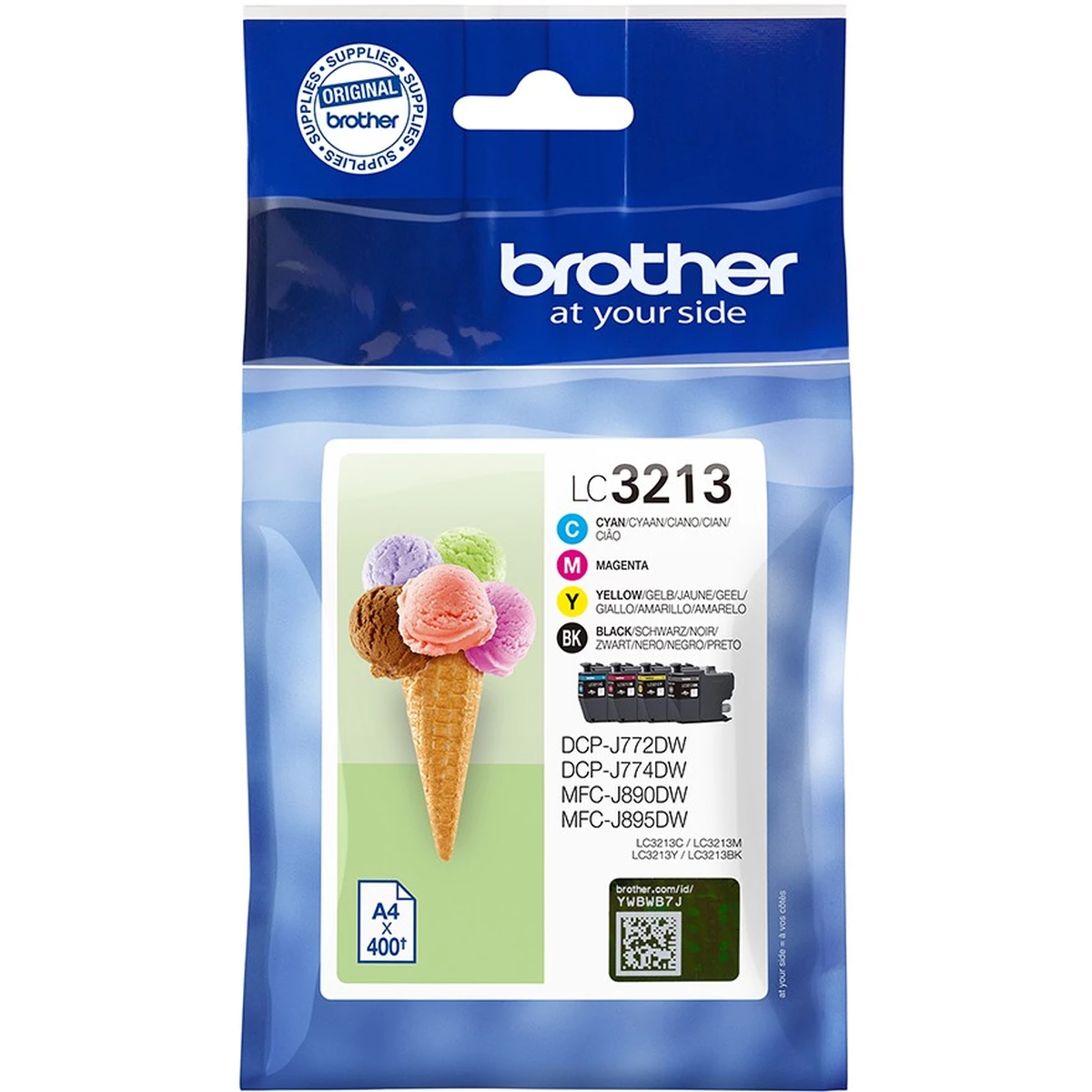 Brother MultiPack 'LC-3213' BCMY 1600 Seiten