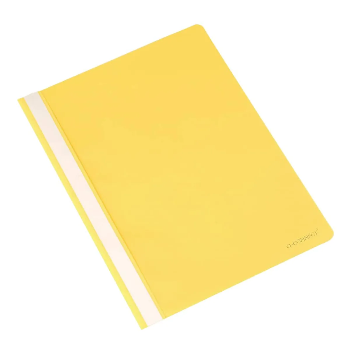 Q-Connect Schnellhefter - A4, 250 Blatt, PP, gelb