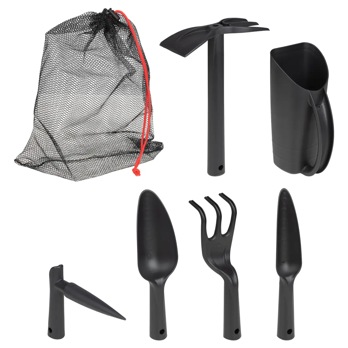 Gartenwerkzeuge Set, 6-tlg.