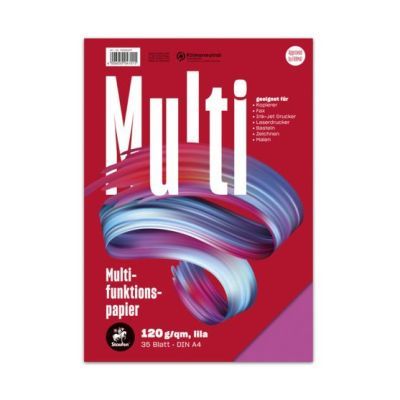 Multifunktionspapier 7X PLUS - A4, 120 g/qm, lila, 35 Blatt