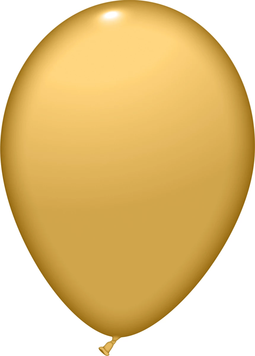 Stylex Luftballons gold, 8er Beutel