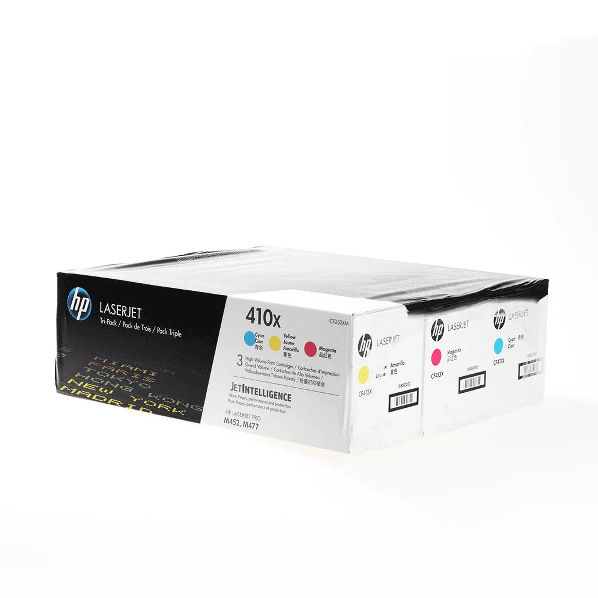 HP 410X Toner MultiPack cyan magenta gelb 15.000 Seiten (CF252XM)