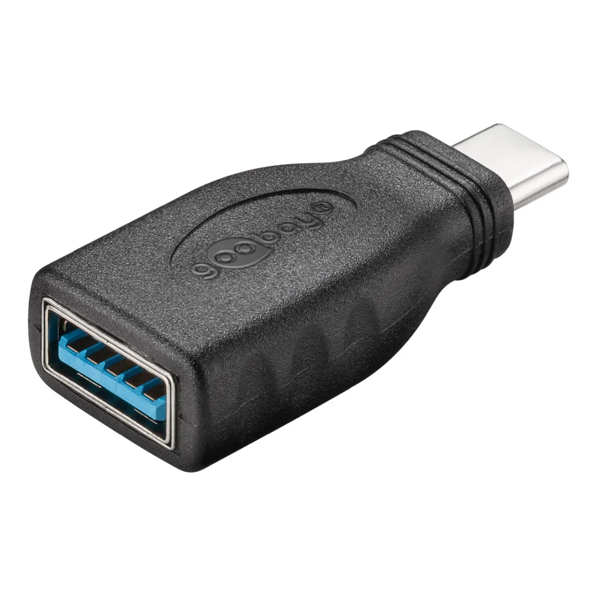 Goobay Adapter USB-C™ auf USB A 3.0, schwarz
